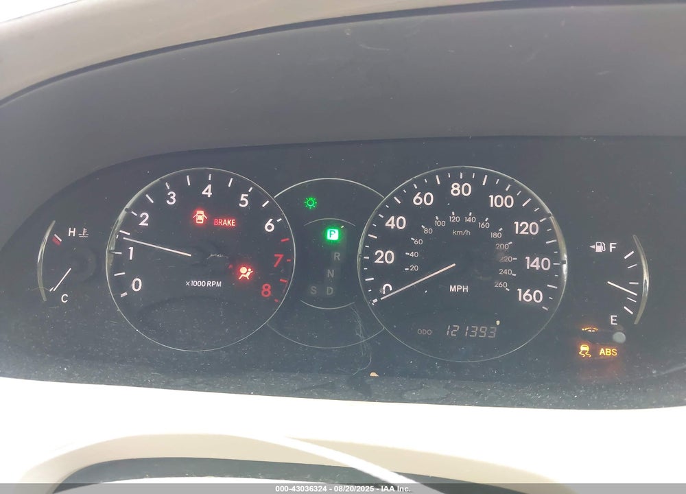 2006 TOYOTA AVALON VIN: 4T1BK36B86U106030