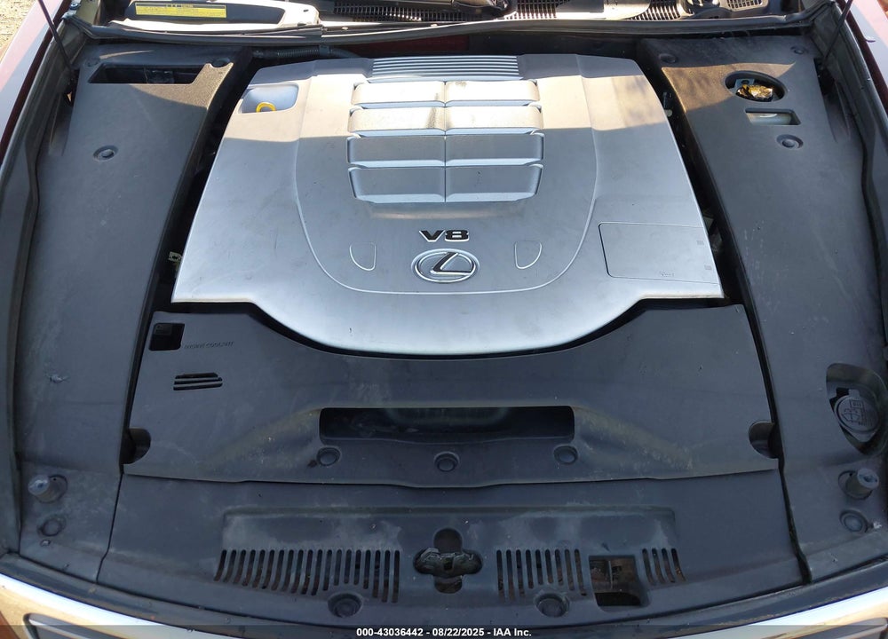 2009 LEXUS LS 460 VIN: JTHCL46F295001821