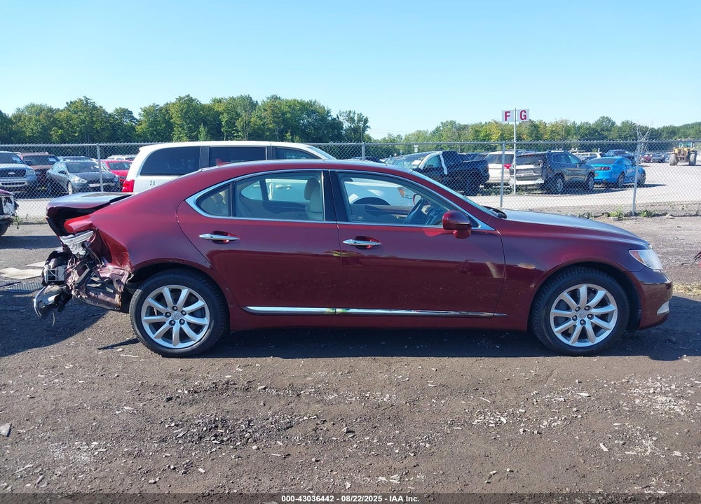 2009 LEXUS LS 460 VIN: JTHCL46F295001821