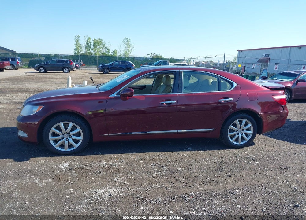 2009 LEXUS LS 460 VIN: JTHCL46F295001821