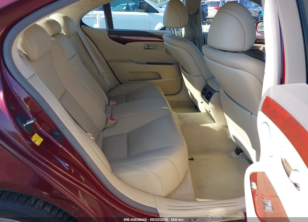 2009 LEXUS LS 460 VIN: JTHCL46F295001821