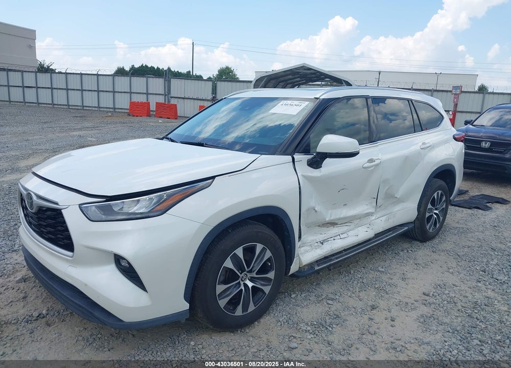 2020 TOYOTA HIGHLANDER VIN: 5TDGZRAH2LS508551