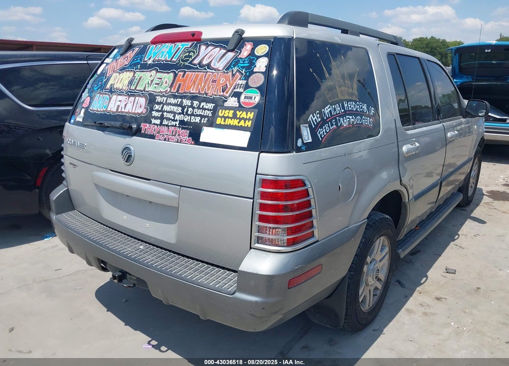 2005 MERCURY MOUNTAINEER VIN: 4M2ZU66K95ZJ02577