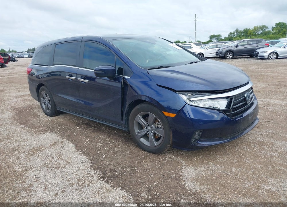 2022 HONDA ODYSSEY EX VIN: 5FNRL6H59NB005109
