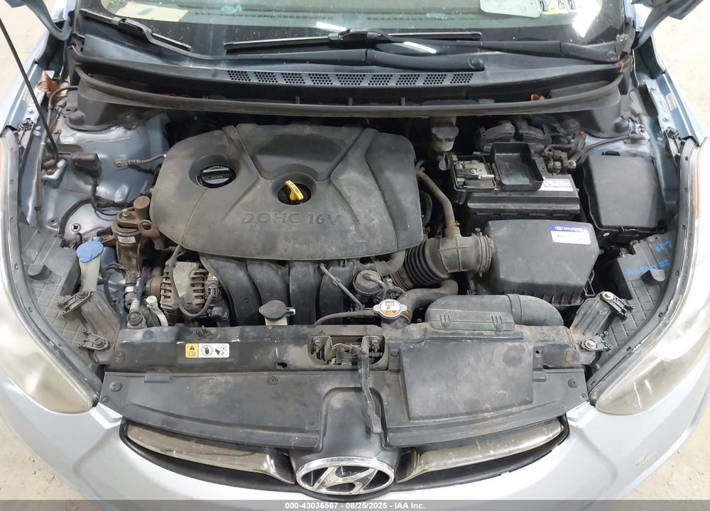 2012 HYUNDAI ELANTRA VIN: KMHDH4AE1CU323638