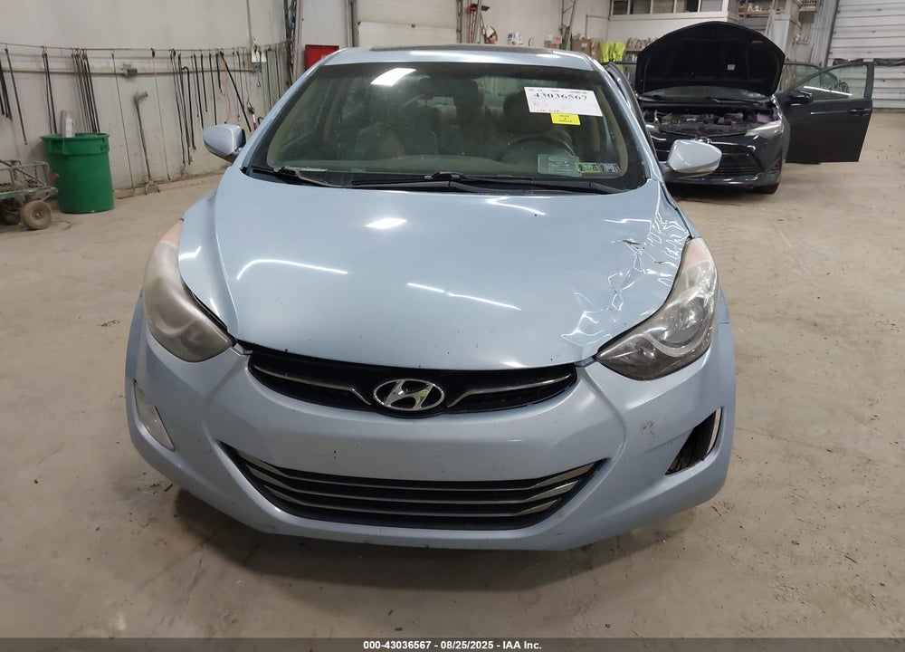 2012 HYUNDAI ELANTRA VIN: KMHDH4AE1CU323638
