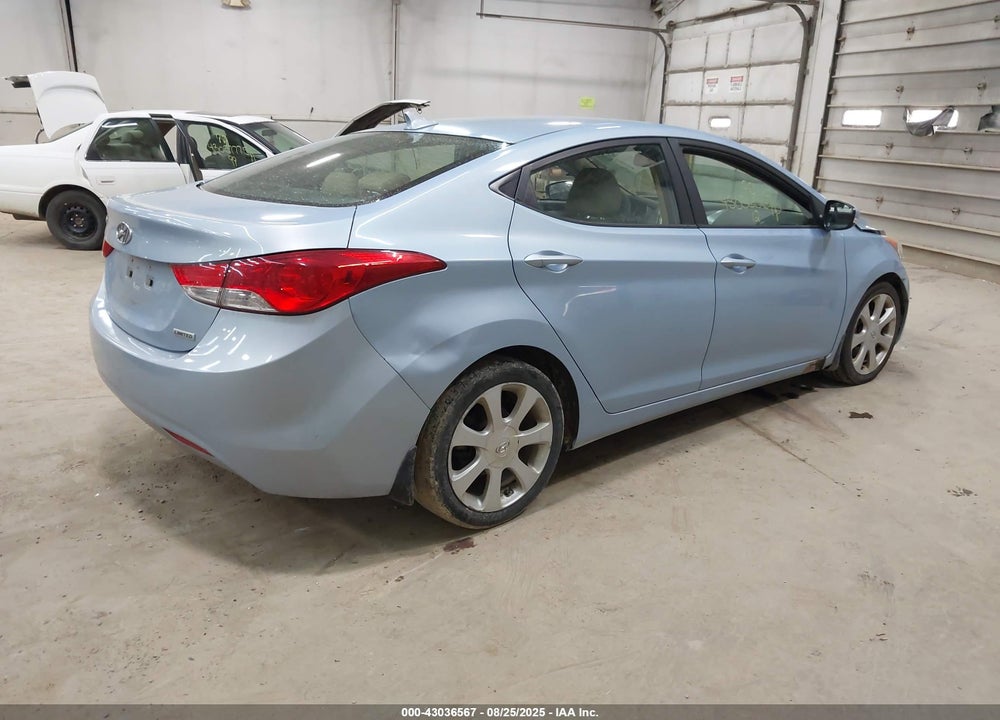2012 HYUNDAI ELANTRA VIN: KMHDH4AE1CU323638