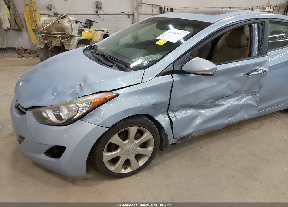 2012 HYUNDAI ELANTRA VIN: KMHDH4AE1CU323638