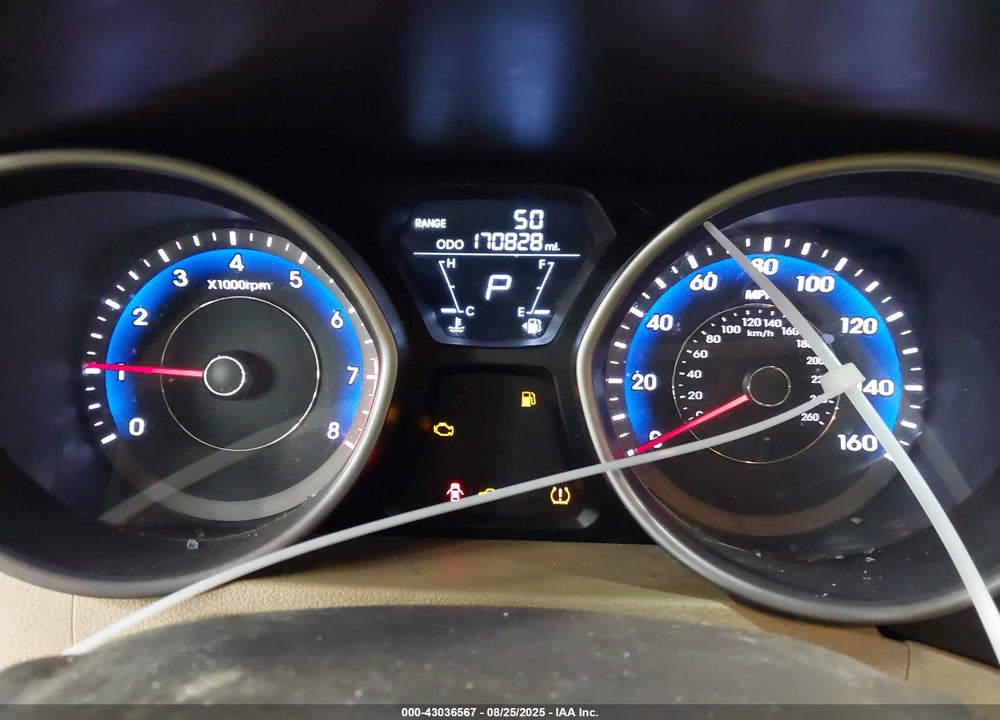 2012 HYUNDAI ELANTRA VIN: KMHDH4AE1CU323638