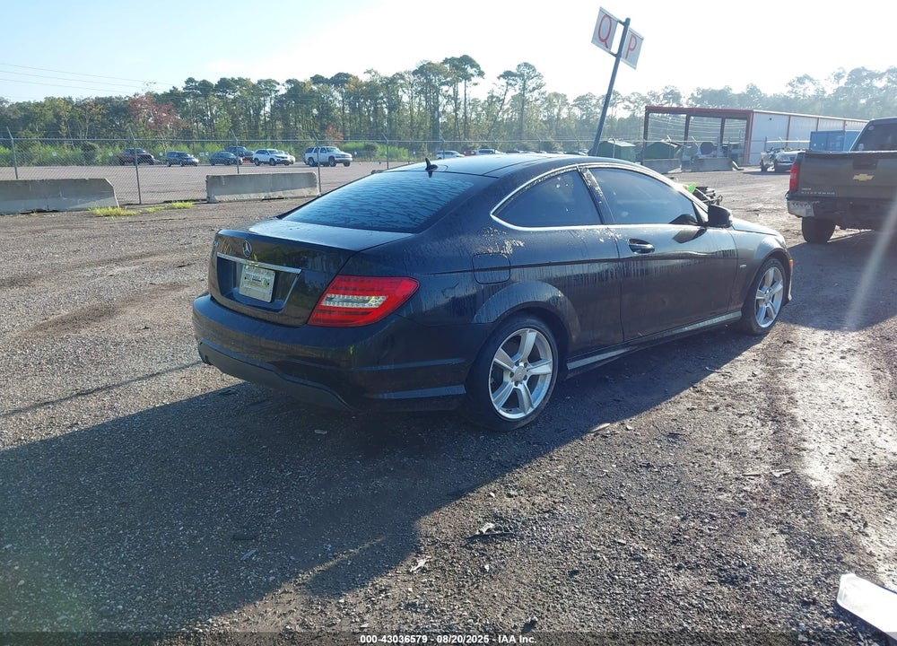 2012 MERCEDES-BENZ C 250 VIN: WDDGJ4HB6CF806859