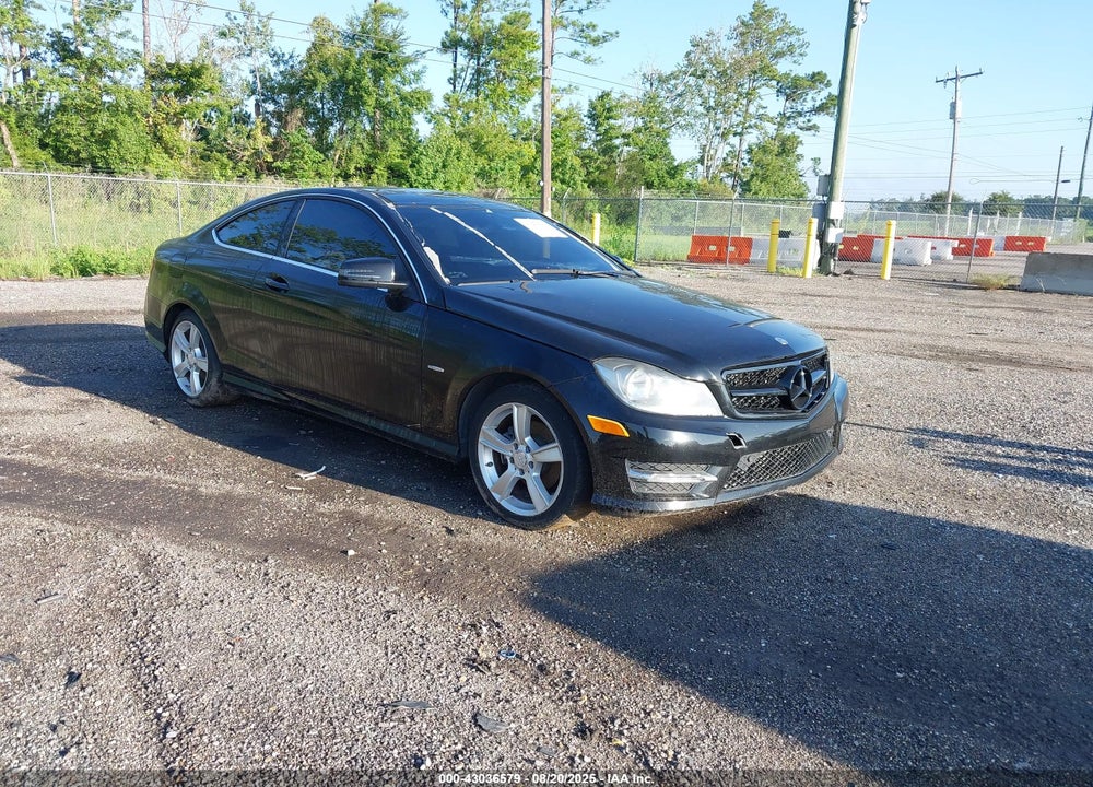 2012 MERCEDES-BENZ C 250 VIN: WDDGJ4HB6CF806859
