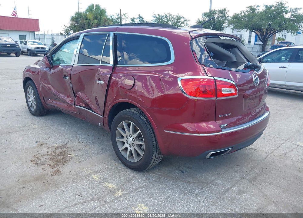 2017 BUICK ENCLAVE LEATHER VIN: 5GAKRBKD8HJ238874