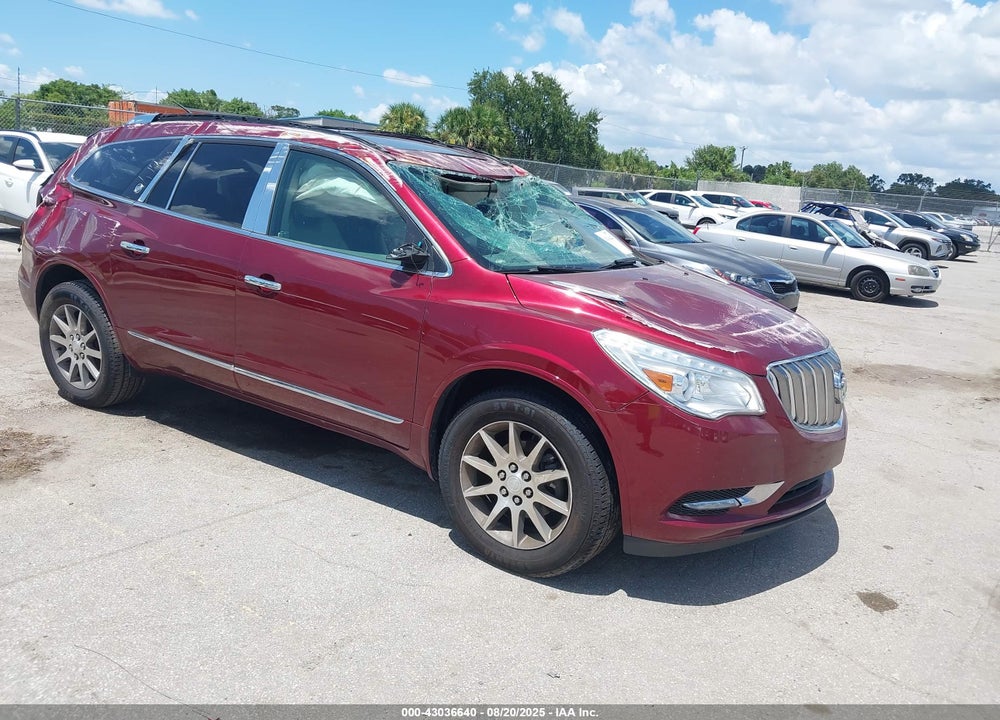 2017 BUICK ENCLAVE LEATHER VIN: 5GAKRBKD8HJ238874