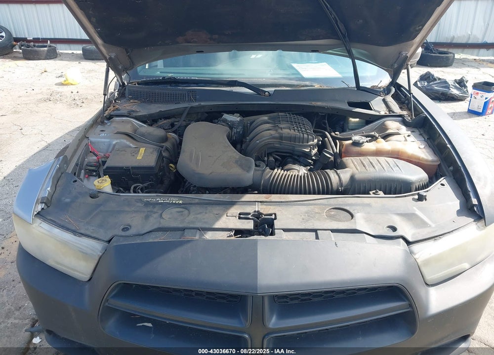 2013 DODGE CHARGER POLICE VIN: 2C3CDXAG3DH714958