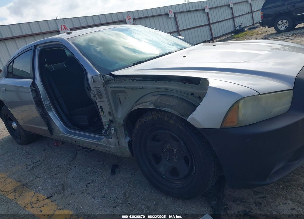 2013 DODGE CHARGER POLICE VIN: 2C3CDXAG3DH714958
