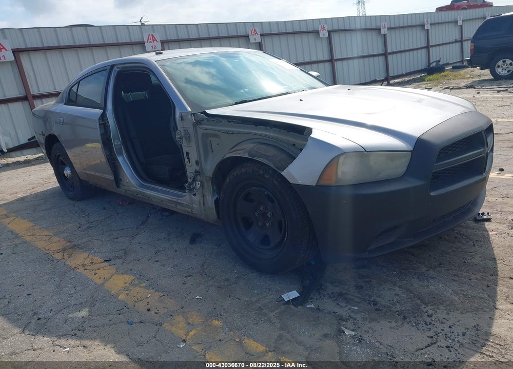 2013 DODGE CHARGER POLICE VIN: 2C3CDXAG3DH714958