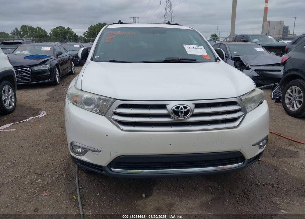 2012 TOYOTA HIGHLANDER VIN: 5TDZK3EH3CS086620