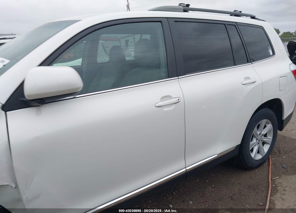 2012 TOYOTA HIGHLANDER VIN: 5TDZK3EH3CS086620