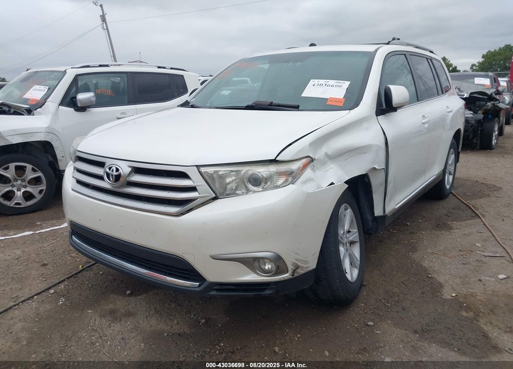 2012 TOYOTA HIGHLANDER VIN: 5TDZK3EH3CS086620