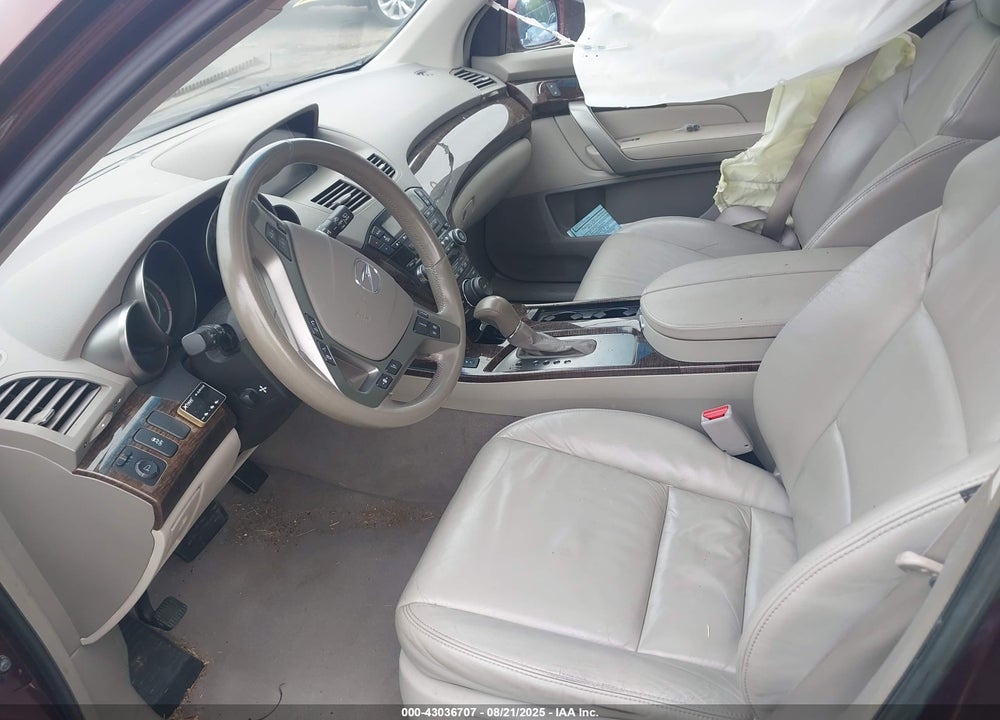 2011 ACURA MDX VIN: 2HNYD2H42BH537150