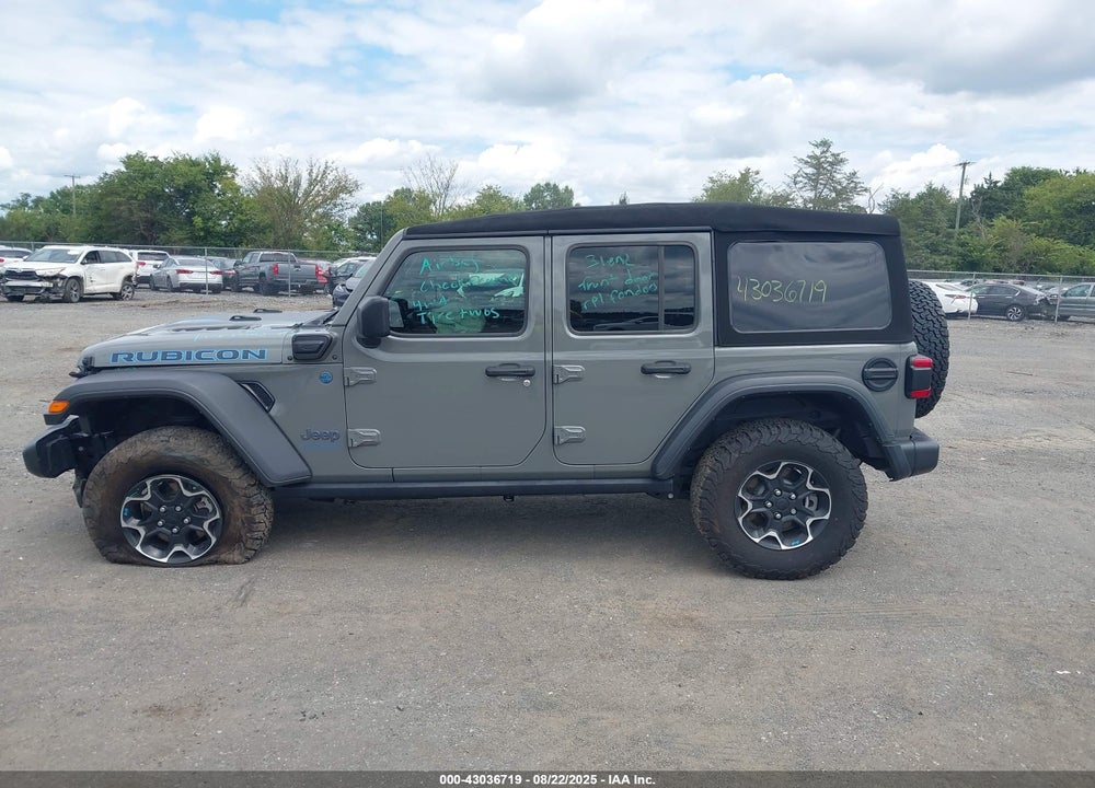 2023 JEEP WRANGLER 4XE RUBICON 4X4 VIN: 1C4JJXR66PW580816