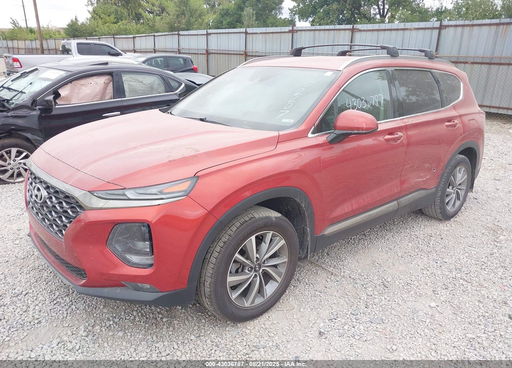 2019 HYUNDAI SANTA FE VIN: 5NMS33AD7KH102207