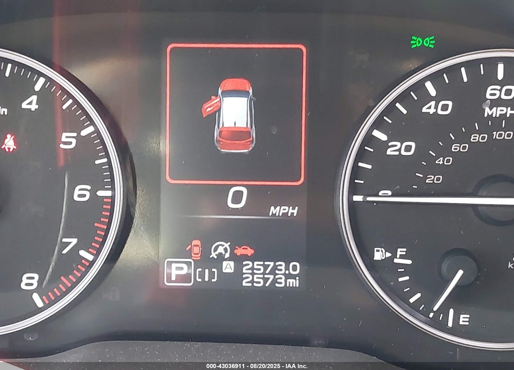2025 SUBARU CROSSTREK VIN: JF2GUHDC7S8267261