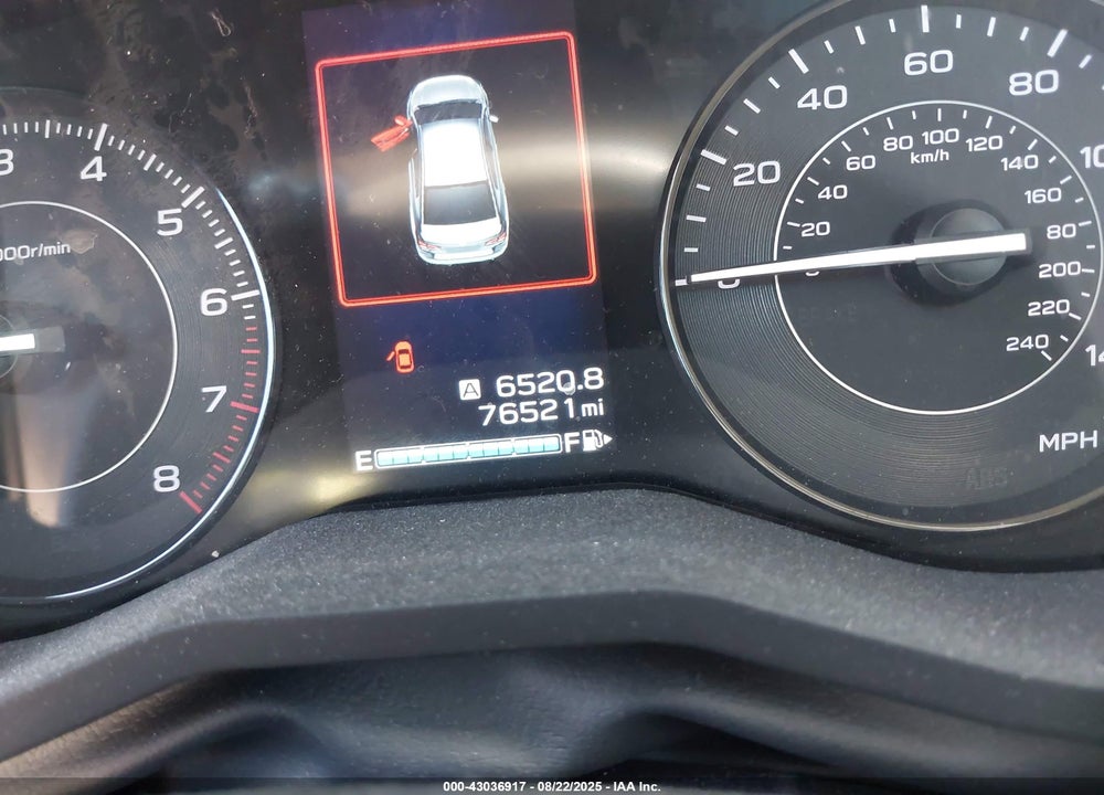 2018 SUBARU IMPREZA VIN: 4S3GKAD60J3615175