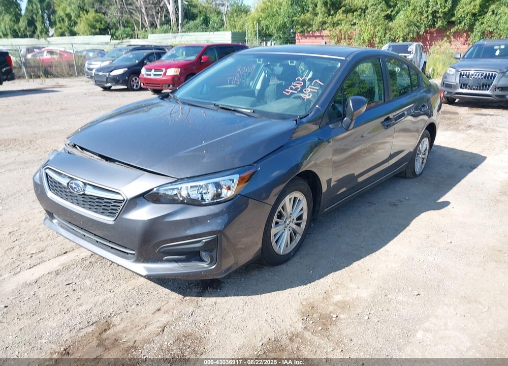 2018 SUBARU IMPREZA VIN: 4S3GKAD60J3615175