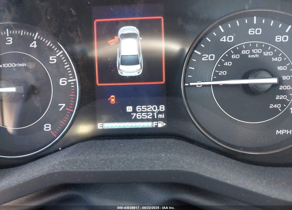2018 SUBARU IMPREZA VIN: 4S3GKAD60J3615175
