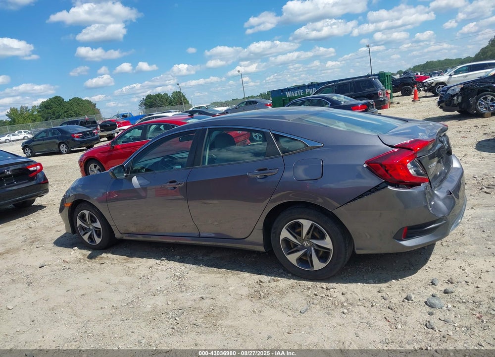 2019 HONDA CIVIC LX VIN: 19XFC2F67KE003111