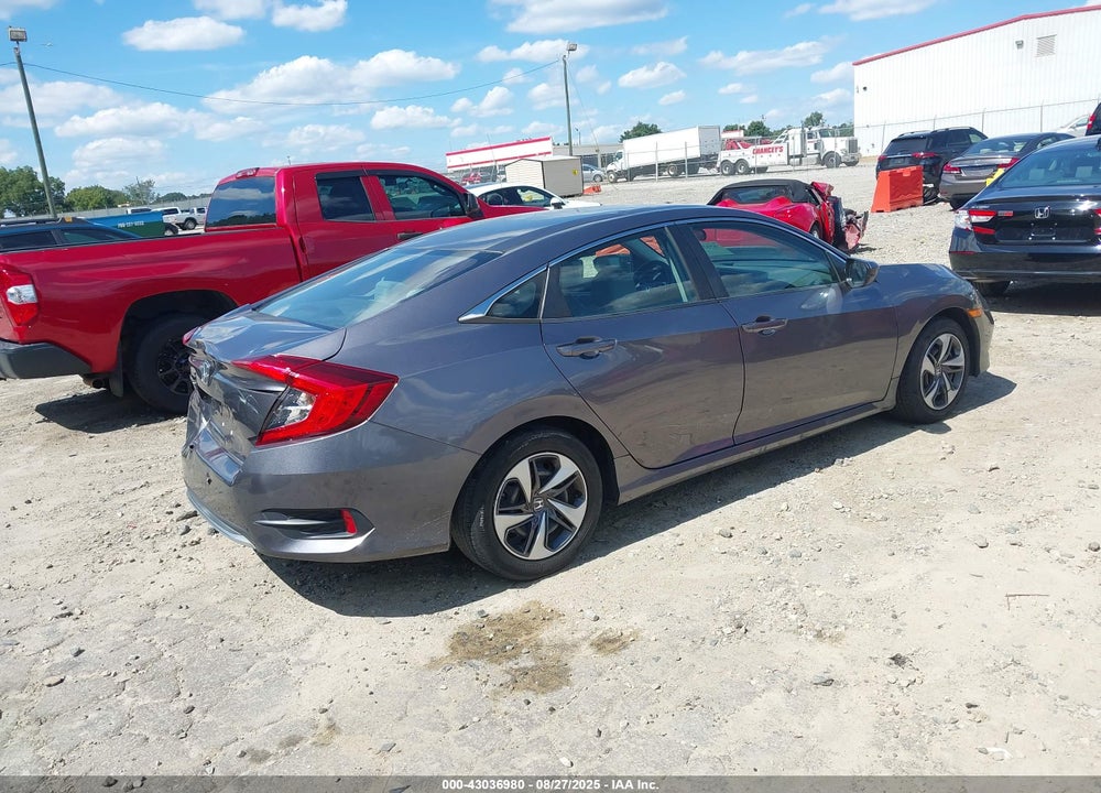2019 HONDA CIVIC LX VIN: 19XFC2F67KE003111
