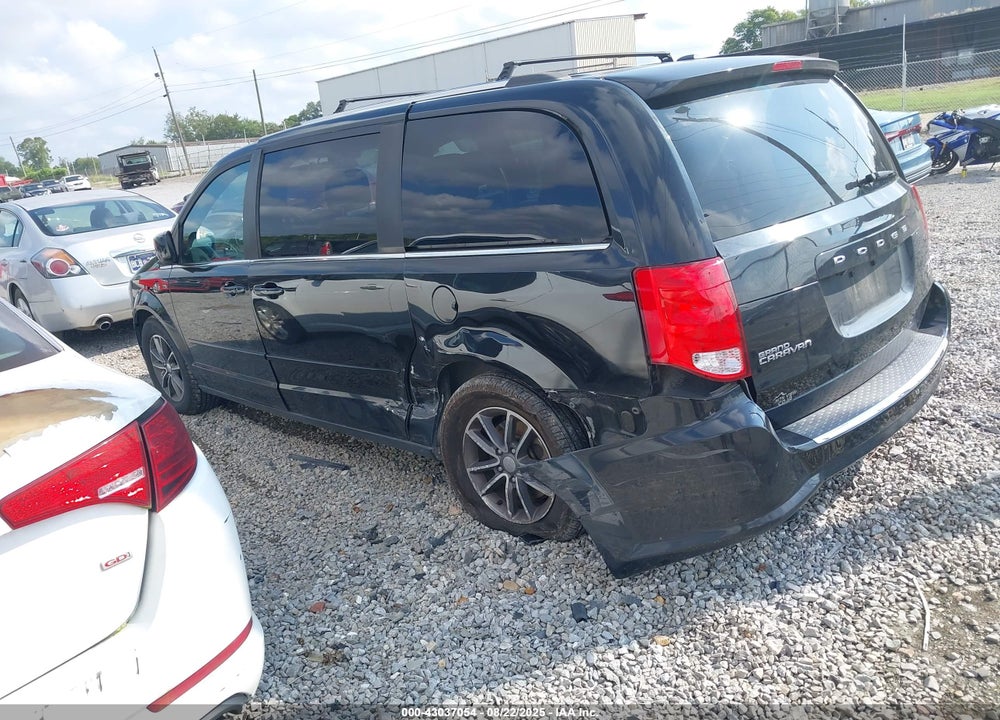 2017 DODGE GRAND CARAVAN SXT VIN: 2C4RDGCG1HR861296