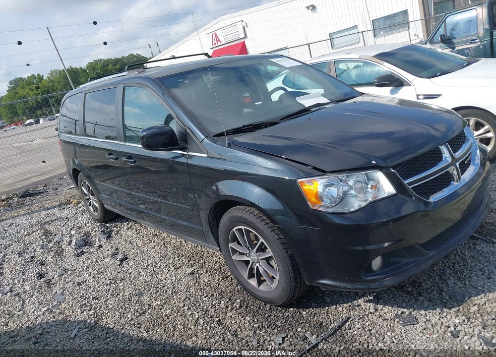2017 DODGE GRAND CARAVAN SXT VIN: 2C4RDGCG1HR861296
