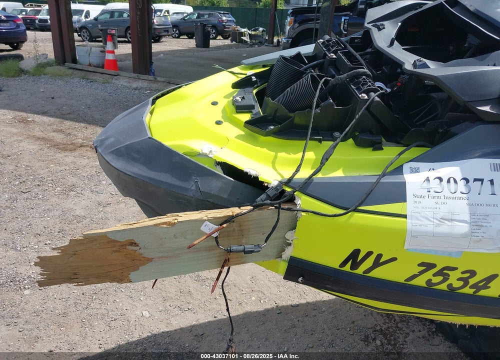 2018 SE DO SEA DOO 300 RXTX VIN: YDV1454D818