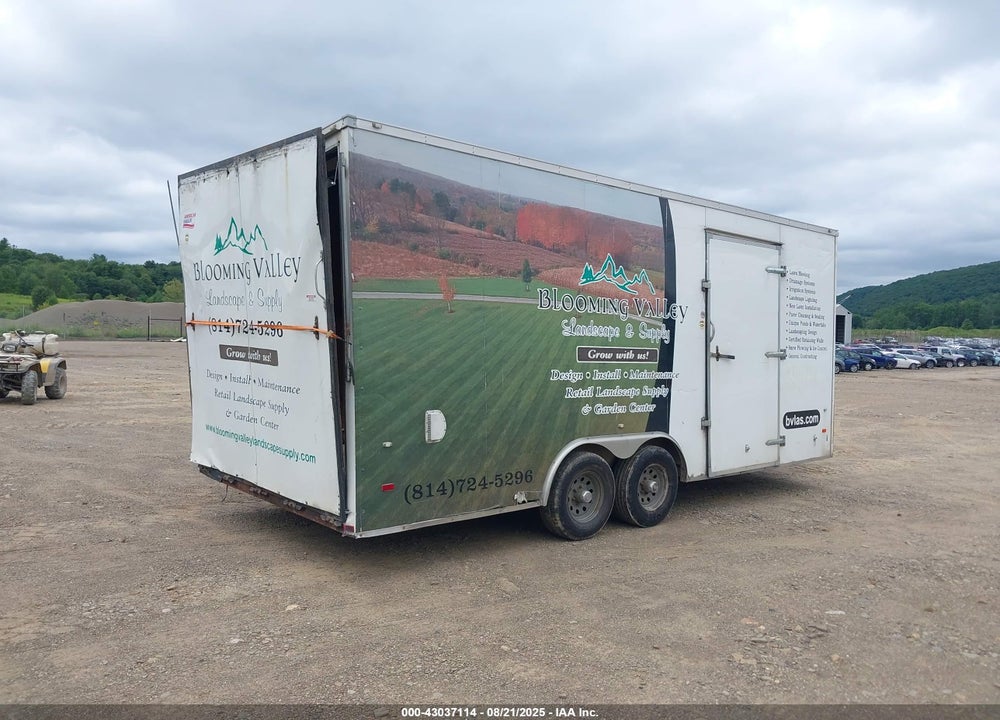 2017 AMERICAN HAULER ENCLOSED TRAILER VIN: 593200J2XH1057013