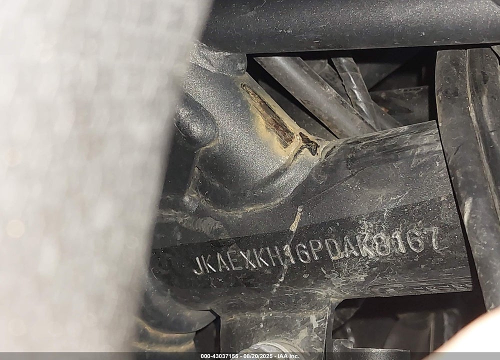 2023 KAWASAKI EX400 VIN: JKAEXKH16PDAK8167