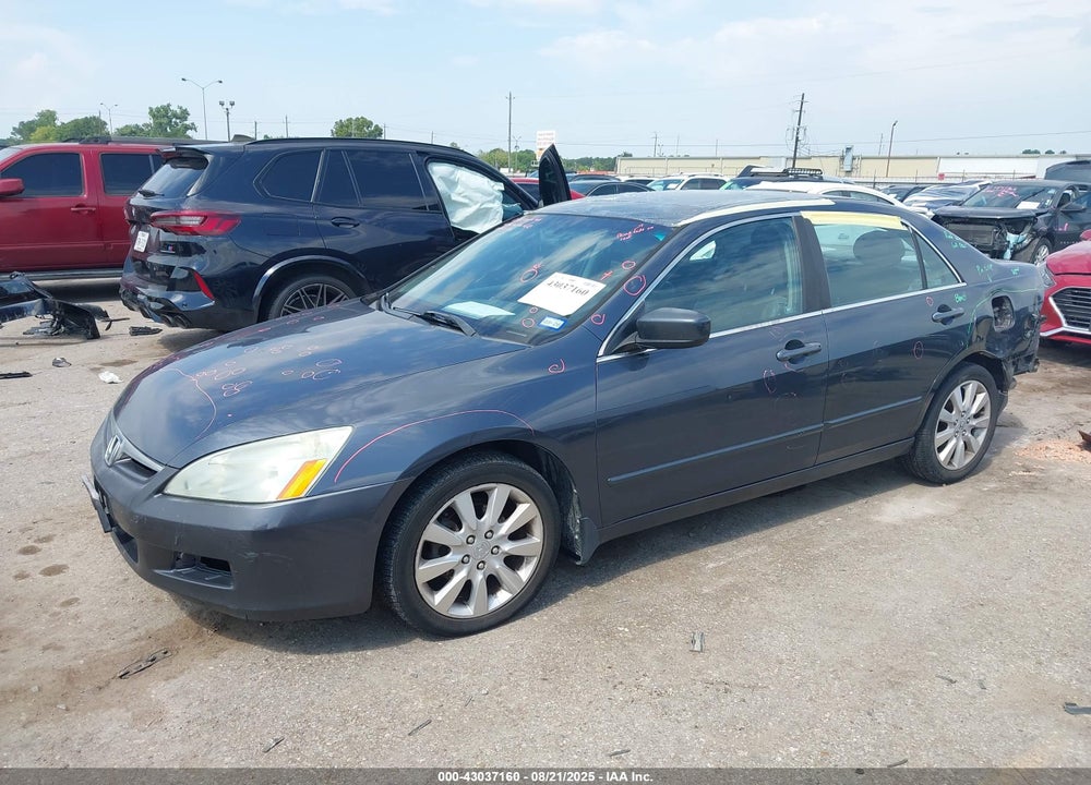 2007 HONDA ACCORD 3.0 EX VIN: 1HGCM66587A083982