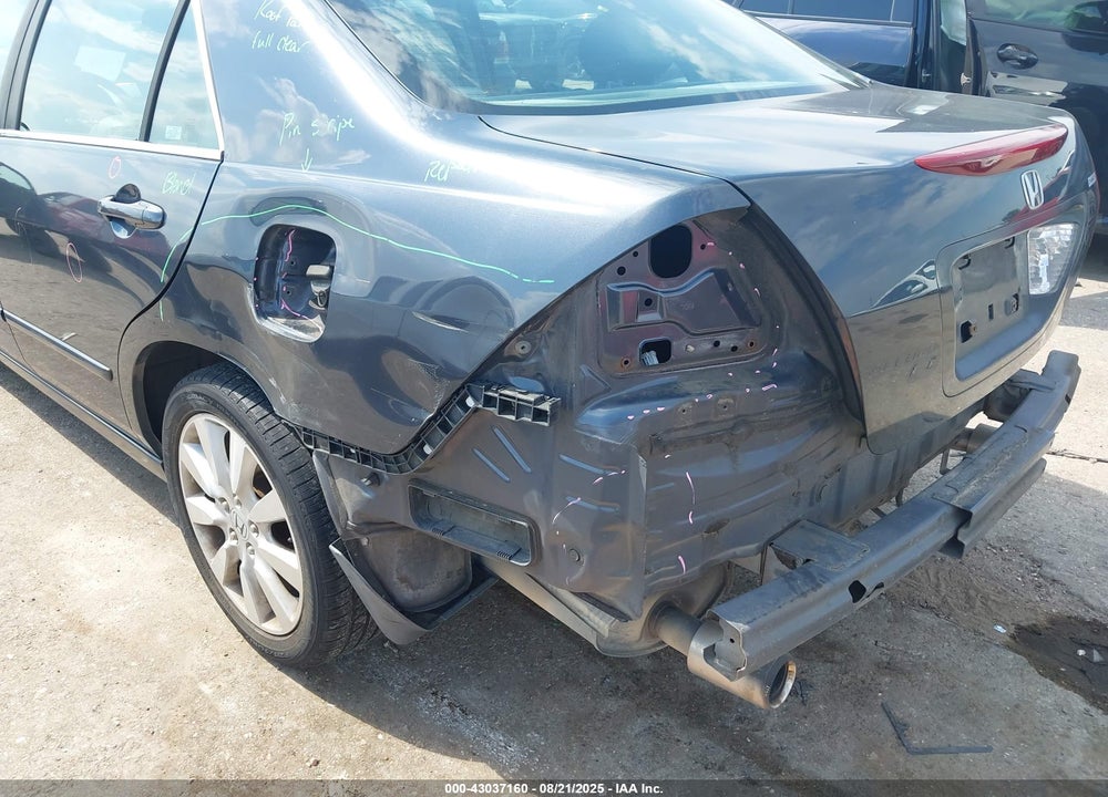 2007 HONDA ACCORD 3.0 EX VIN: 1HGCM66587A083982
