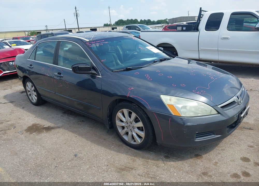2007 HONDA ACCORD 3.0 EX VIN: 1HGCM66587A083982