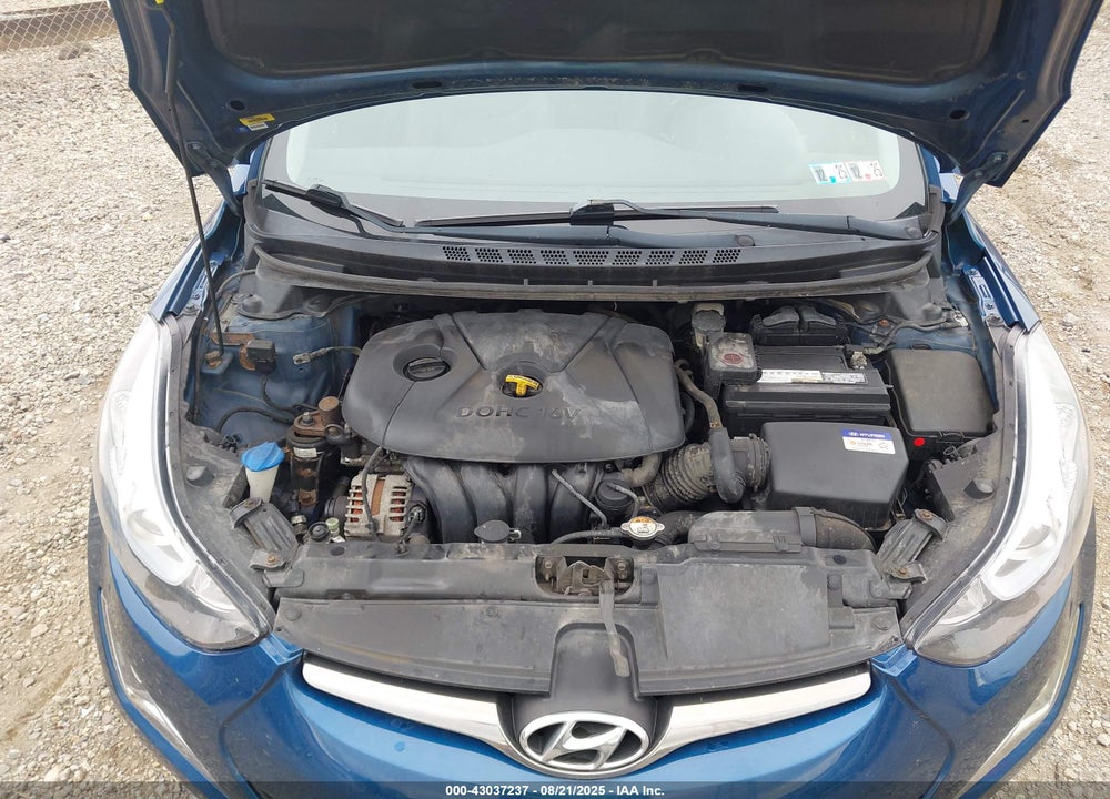 2014 HYUNDAI ELANTRA VIN: KMHDH4AE4EU160793