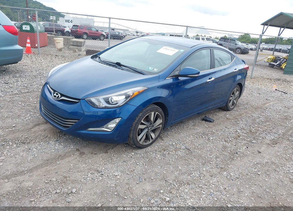 2014 HYUNDAI ELANTRA VIN: KMHDH4AE4EU160793