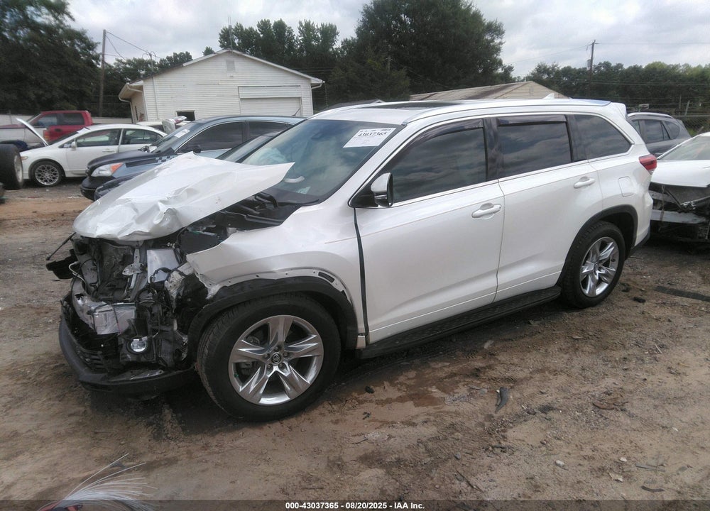 2019 TOYOTA HIGHLANDER VIN: 5TDYZRFH5KS348323