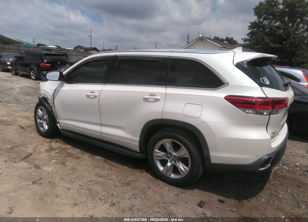 2019 TOYOTA HIGHLANDER VIN: 5TDYZRFH5KS348323