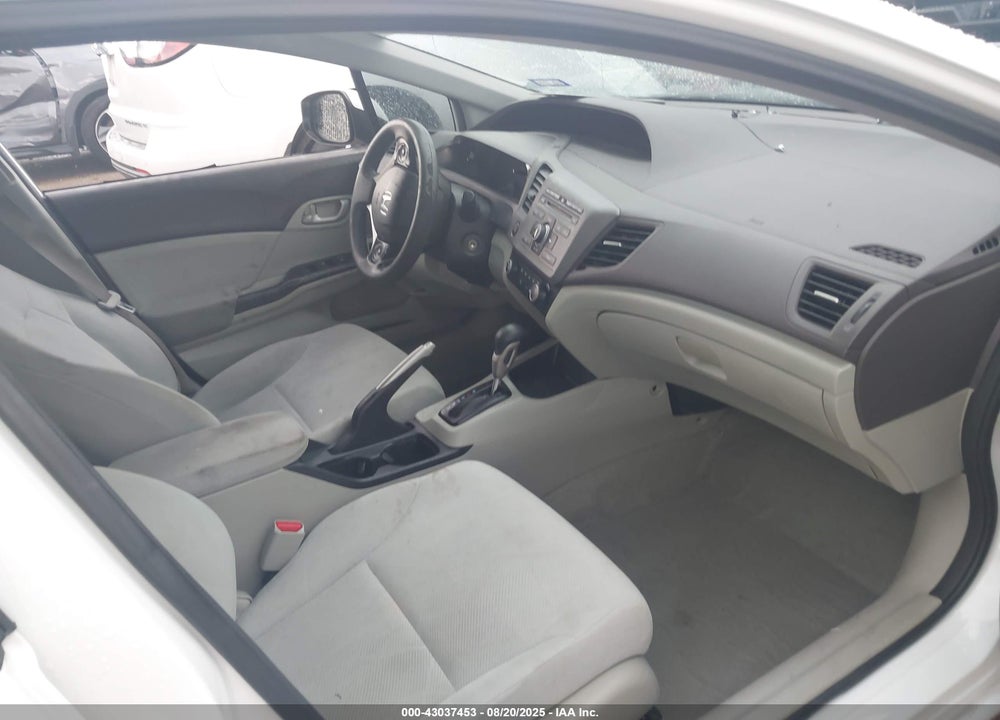 2012 HONDA CIVIC LX VIN: 2HGFB2F57CH318346