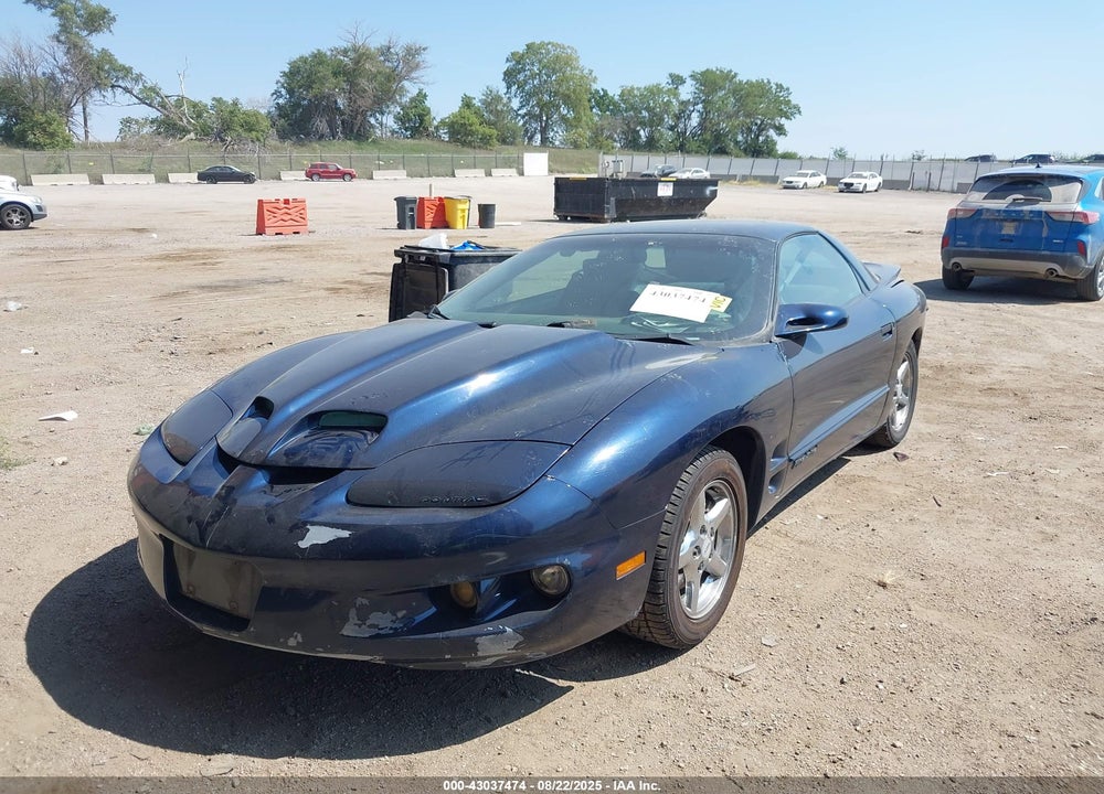 1999 PONTIAC FIREBIRD VIN: 2G2FS22K4X2221595