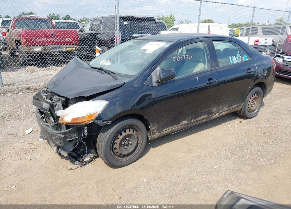 2010 TOYOTA YARIS VIN: JTDBT4K3XA1365716