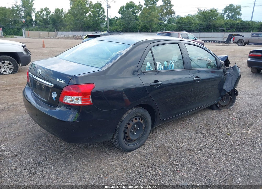 2010 TOYOTA YARIS VIN: JTDBT4K3XA1365716