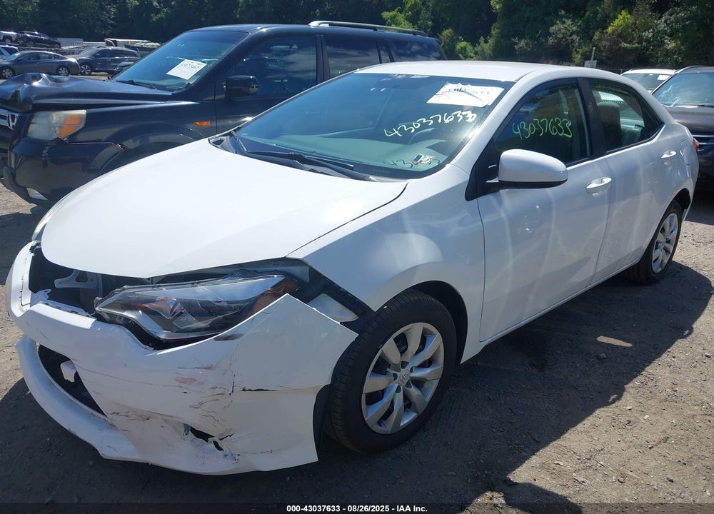 2016 TOYOTA COROLLA VIN: 5YFBURHE5GP524388