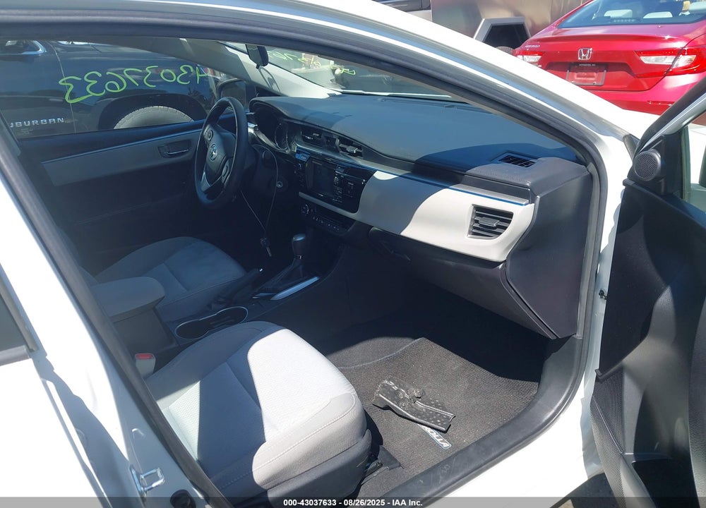 2016 TOYOTA COROLLA VIN: 5YFBURHE5GP524388